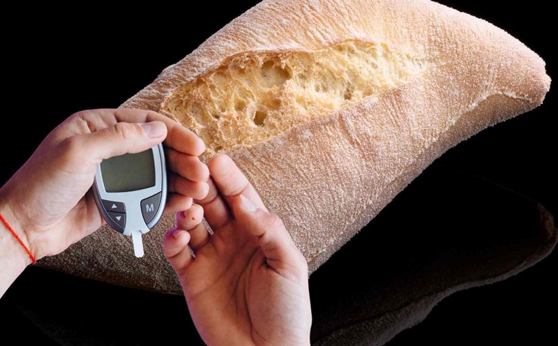 Freezing and toasting bread can help prevent high blood sugar. Graphic: Ha May