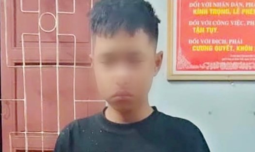 Pham Gia Huy bị khởi tố tội cướp tài sản. Ảnh: Công an Hà Tĩnh.