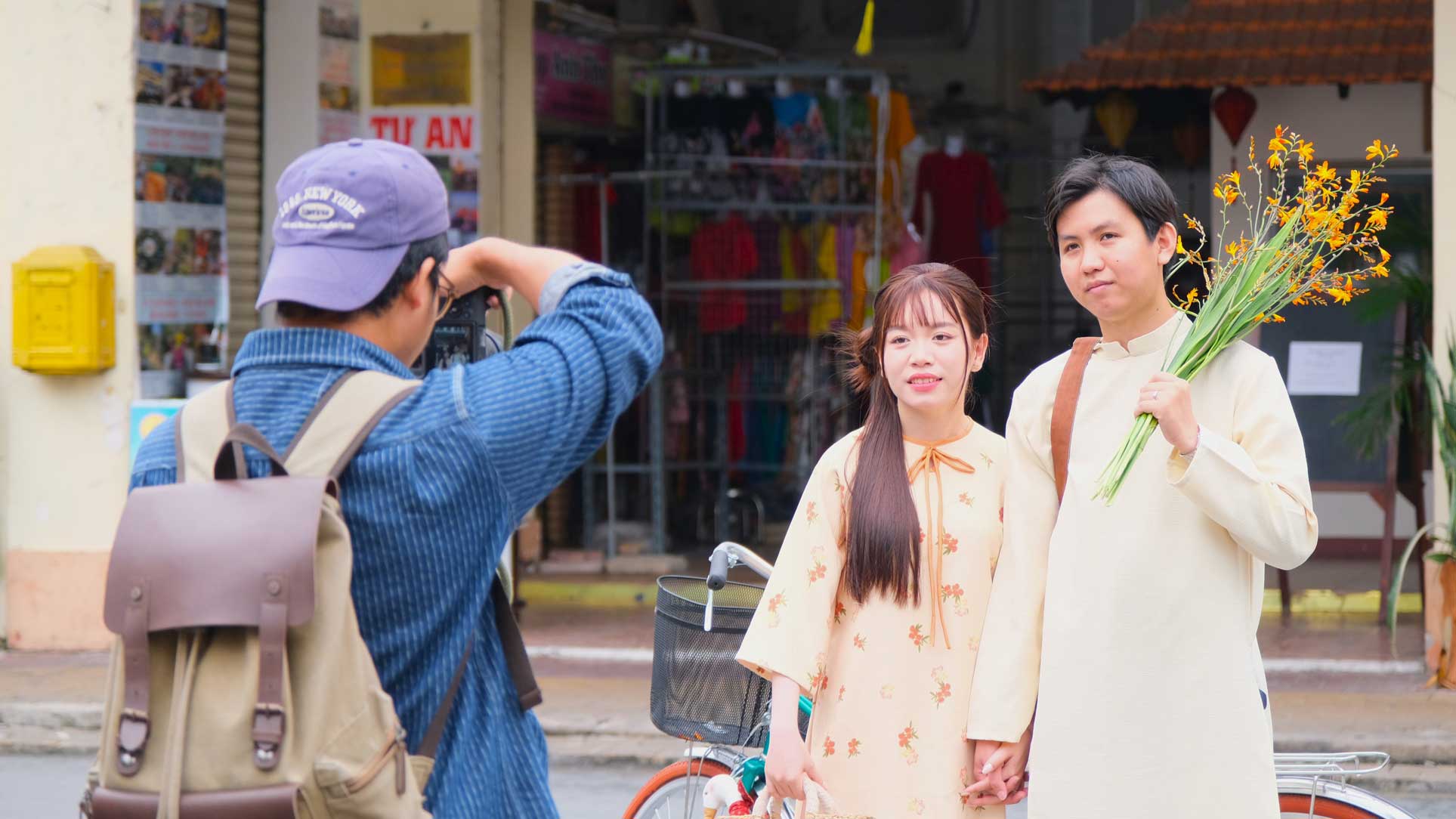 Photographers are in high demand during Tet.