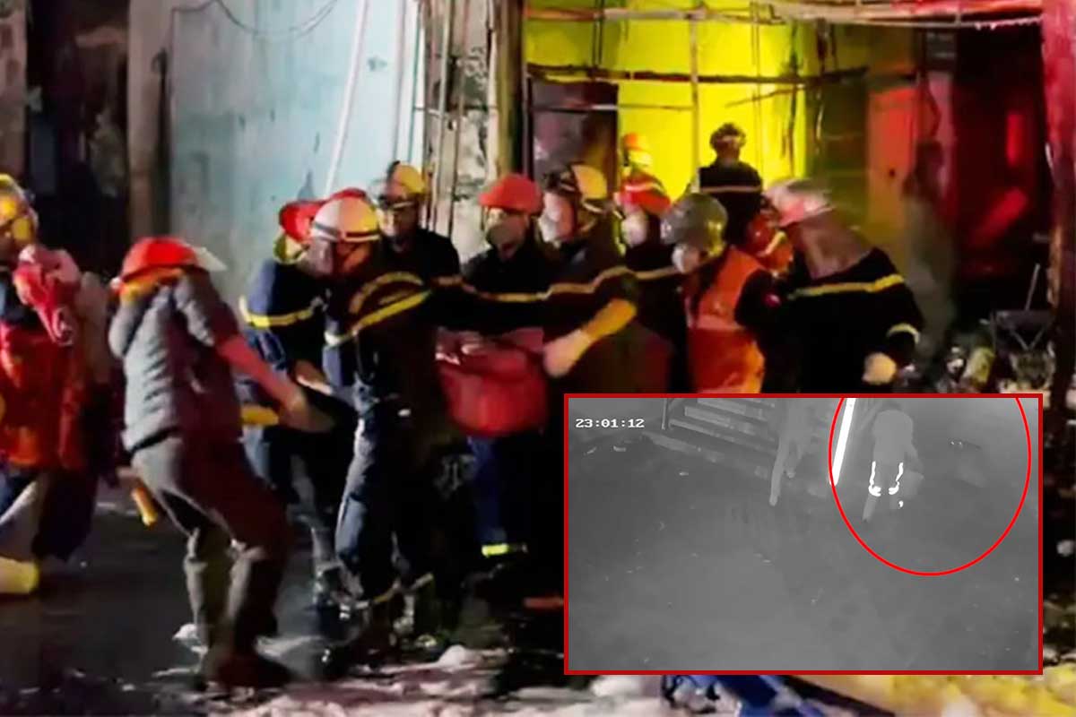 FIRE AT PHAM VAN DONG