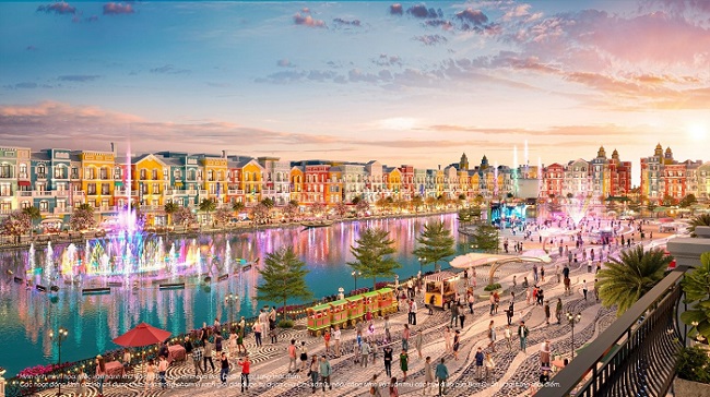 Pho thuong mai GrandWorld sam uat trong long dai do thi.