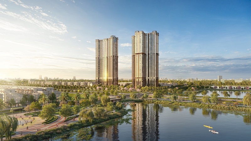 The advantage of low construction density, only 28.5% is the foundation for The Continental to build 3 unique utility floors.