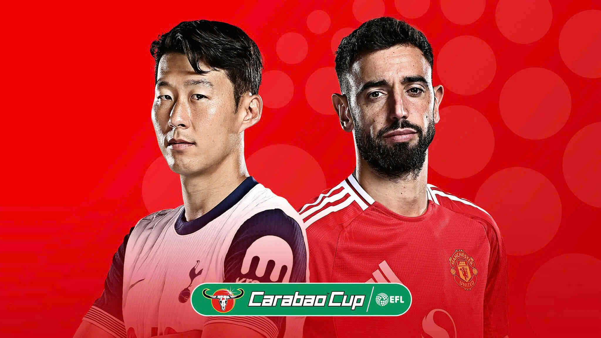 Tottenham face Man United in the Carabao Cup. Photo: Sky Sports