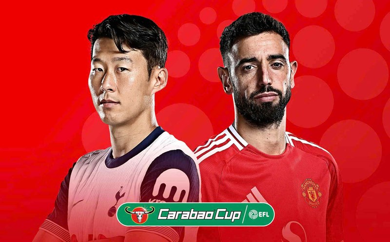 Tottenham face Man United in the Carabao Cup. Photo: Sky Sports