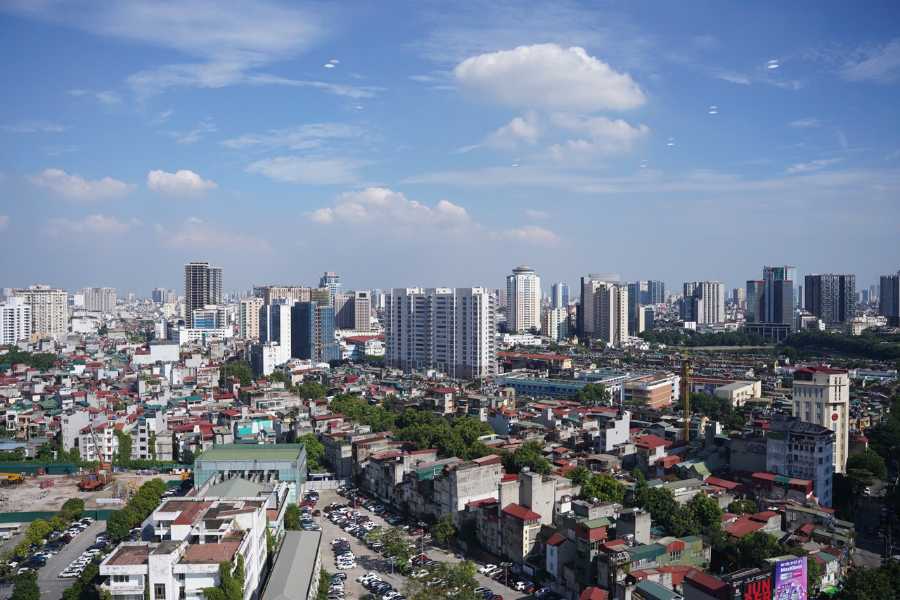 Real estate segments have had positive developments, which will lay the foundation for market development in 2025. Photo: Linh Trang