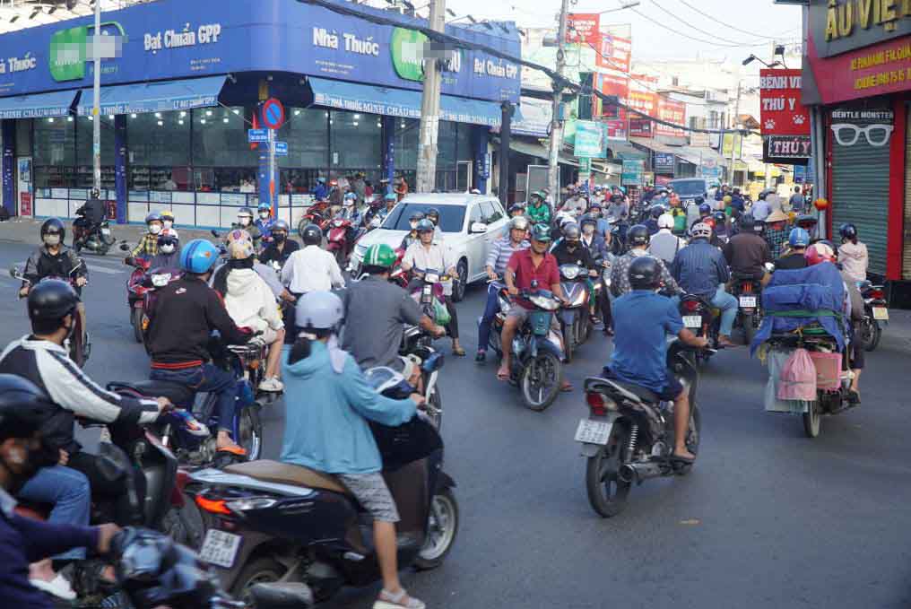 Điểm giao đường Phan Anh với đường Thoai