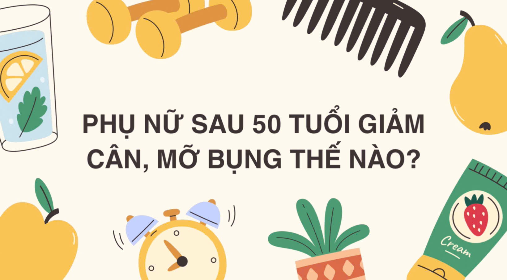 How do women over 50 lose weight and belly fat?