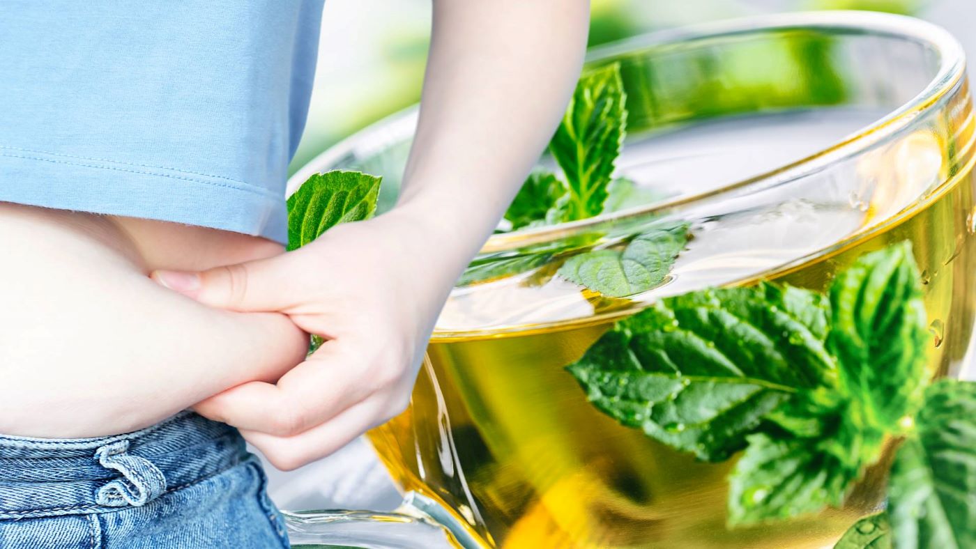 Peppermint tea helps reduce fat and lose weight effectively. Graphics: Thanh Thanh