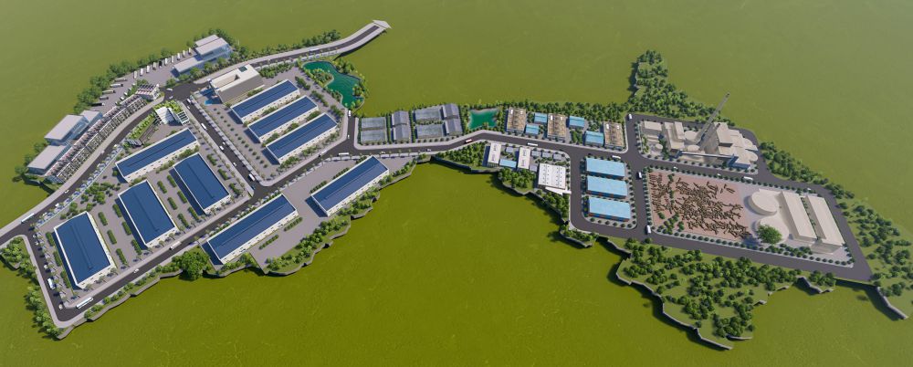 Perspective of Bac Son 2 Industrial Cluster, Lang Son. Photo: DVCC