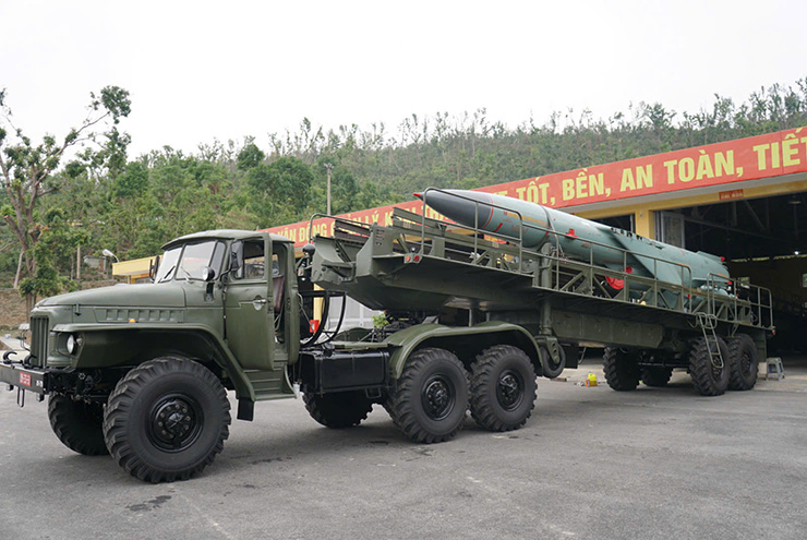 Brigade 679 - Coastal Missile Brigade is one of the core forces of the Vietnam People's Navy. Photo: Cong Hoa