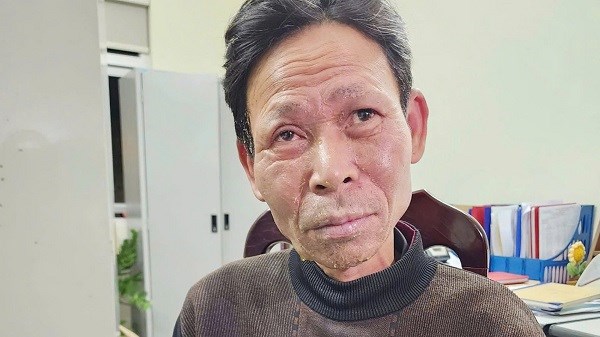 Cao Van Hung confessed that the reason he bought gasoline to burn down the coffee shop was because of a conflict with a group of customers. Photo: Provided by the police