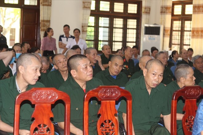 Veterans at Duy Tien War Invalids Nursing Center (Ha Nam). Illustration photo: Huong Nha