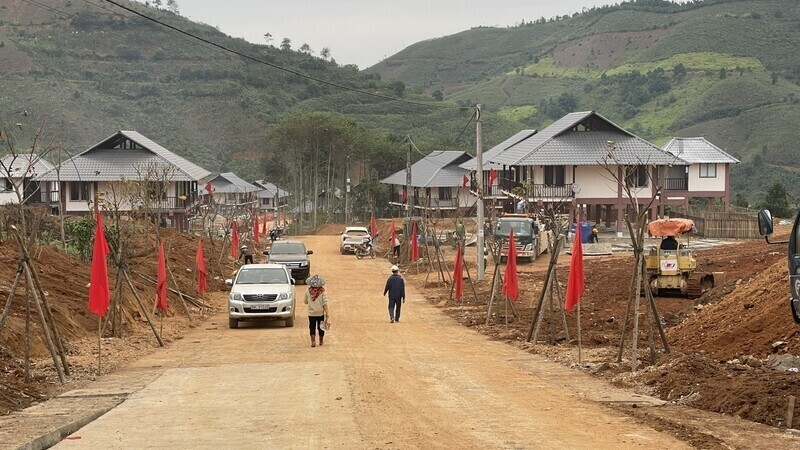 Panorama of Nu village. Photo: Dai Long