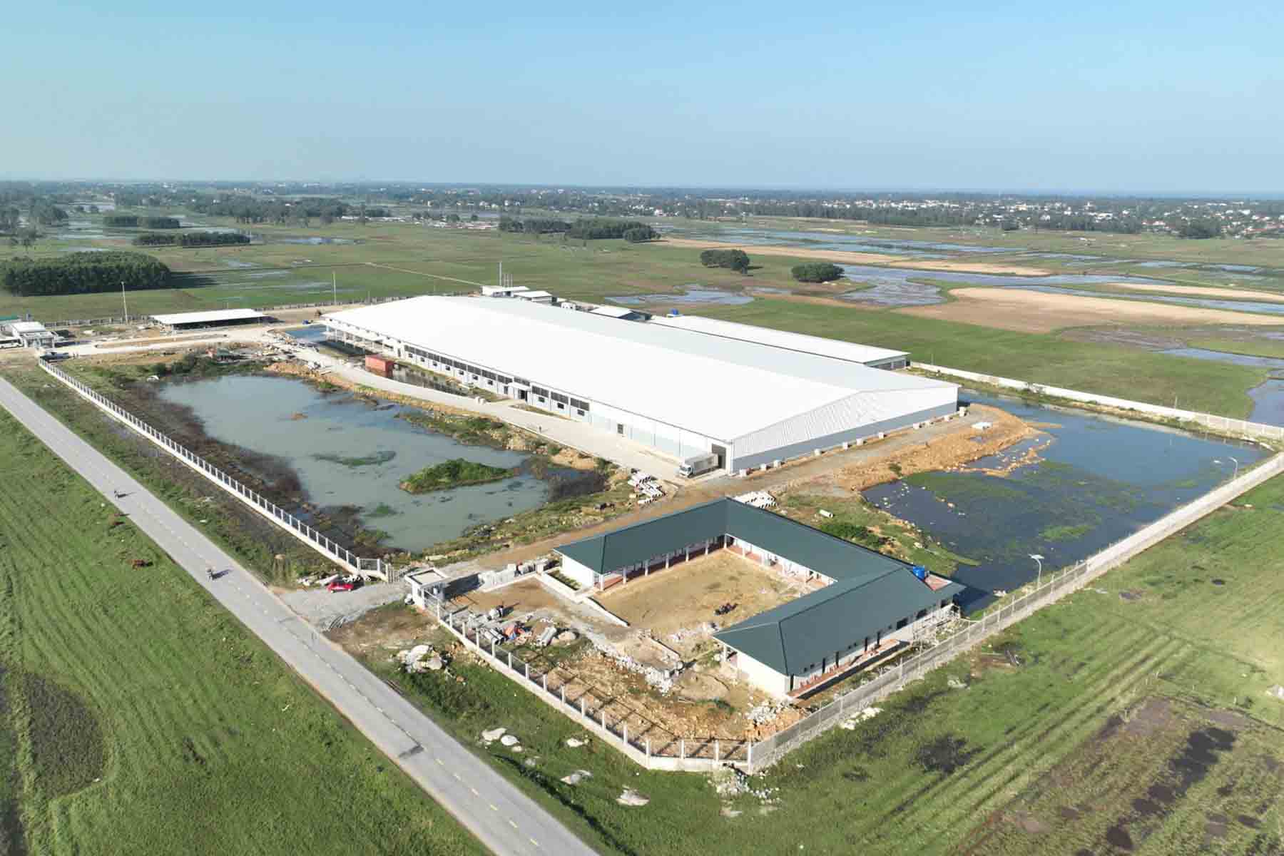 Nghi Xuan Professional Sports Garment Joint Stock Company was fined 470 million VND for environmental violations. Photo: Nghi Xuan.