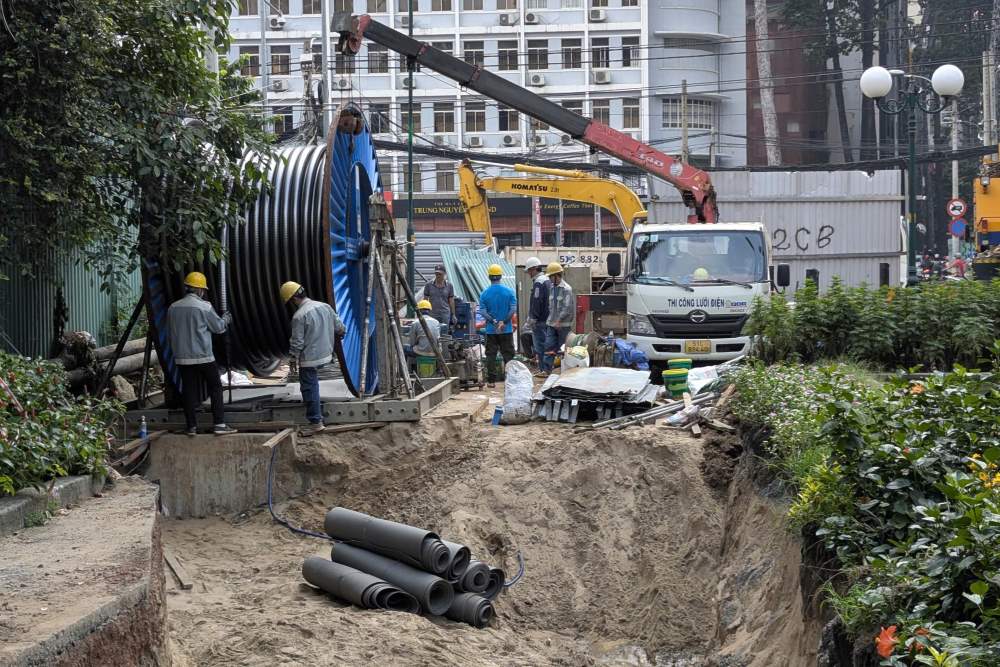 Metro Line 2 speeds up construction in the last days of the year