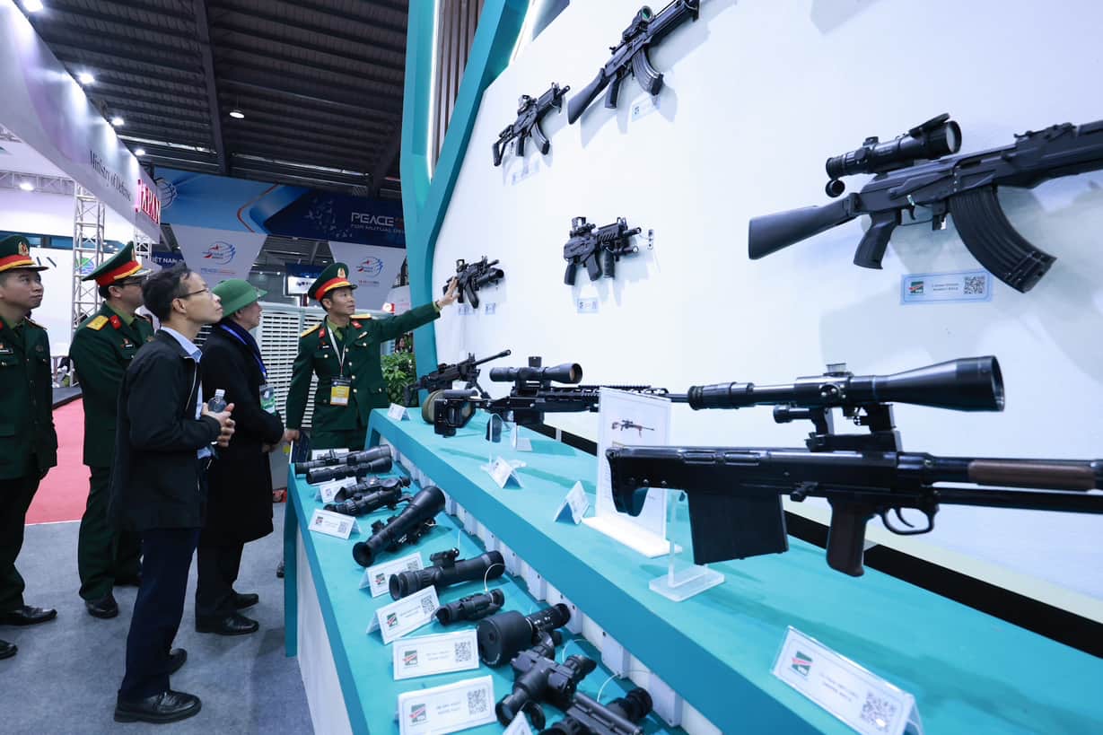 Vietnam International Defense Exhibition 2024 will be held from December 19-22, 2024 at Gia Lam Airport (Hanoi). Photo: Hai Nguyen