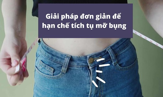 Ngồi đúng tư thế là một trong những cách giúp hạn chế tích tụ mỡ bụng. Đồ họa: Hạ Mây