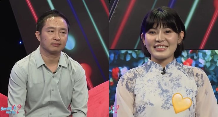 Couple at "You want to date". Photo: Producer.