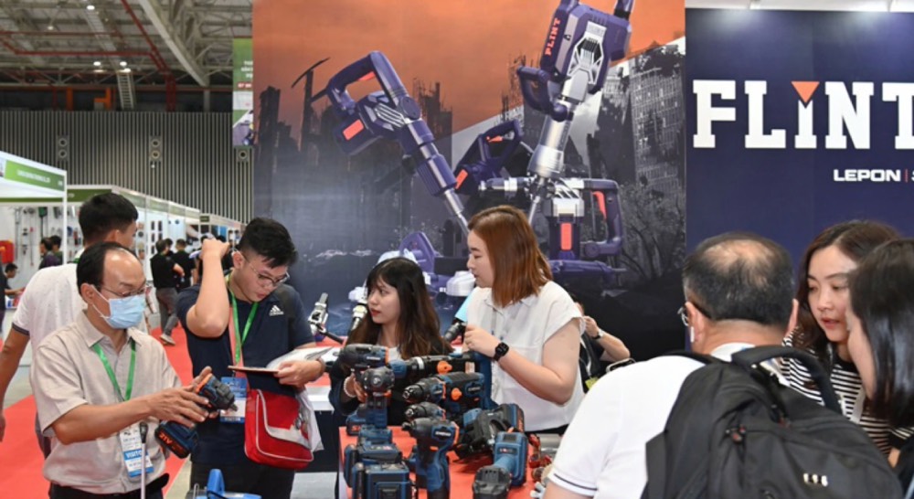 Vietnam Hardware & Hand Tools Expo 2024. Photo: Minh Hang.