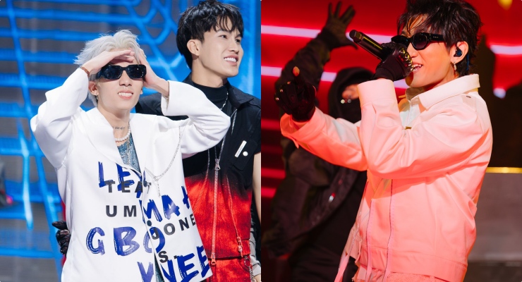 CoolKid, MANBO entered the final round of Rap Viet. Photo: Producer.