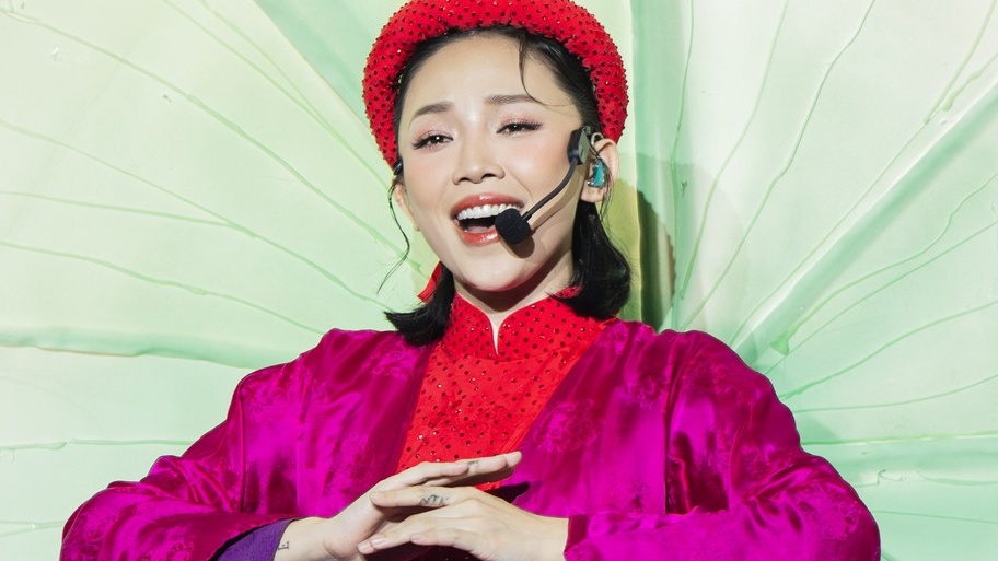 Singer Toc Tien stands out in "Sister Who Makes Wave" season 2. Photo: Producer