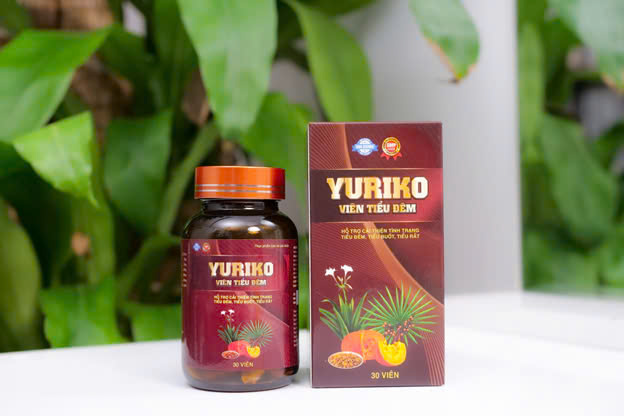 Vien tieu dem Yuriko duoc san xuat tu cac nguyen lieu thien nhien tren day chuyen hien dai.