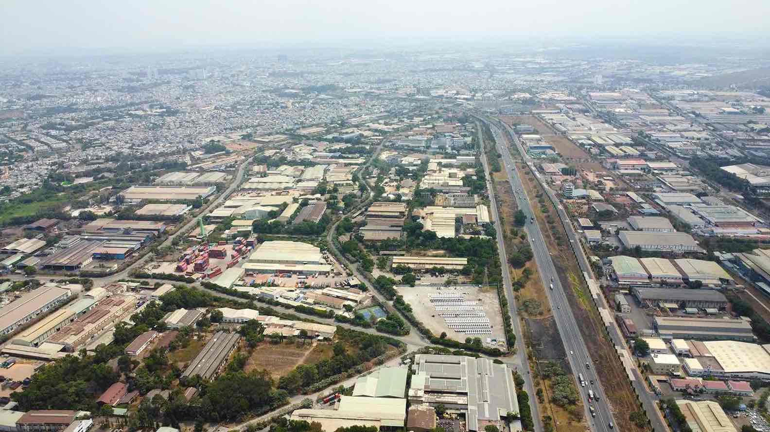 Bien Hoa 1 Industrial Park in Bien Hoa City, Dong Nai Province is located on National Highway 1A. Photo: HAC