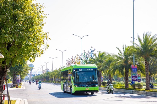 After 3 years of deployment, electric buses have transported nearly 100 million passengers. Photo: Vinbus.