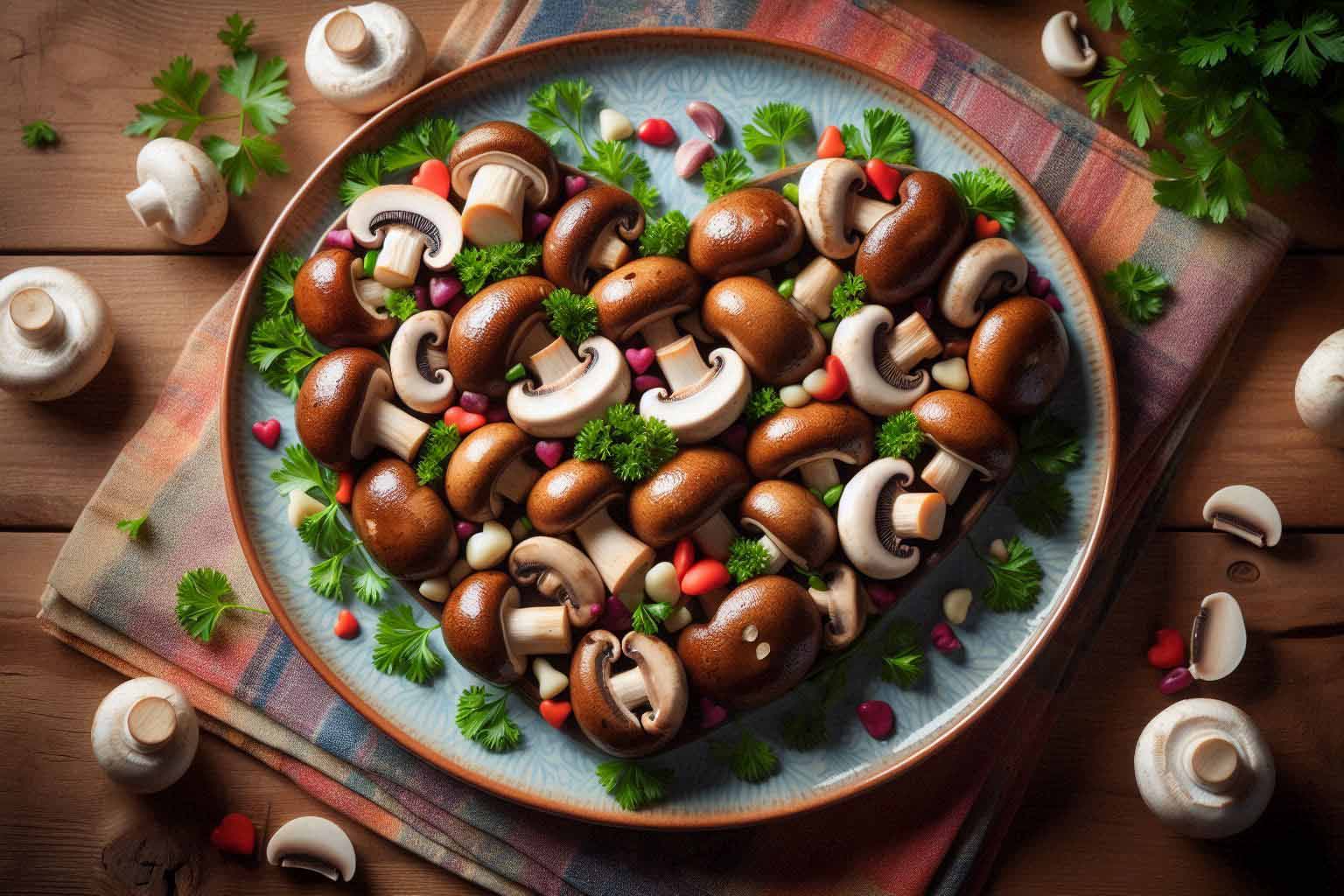 Mushrooms are good for health and good for the heart. Photo - AI: Ngoc Thuy