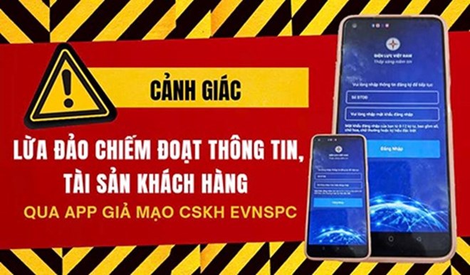 Warning of fraud to appropriate customer information and assets. Photo: Dong Nai Provincial Police