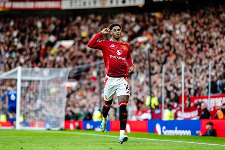 Marcus Rashford cho thay nhung su tien bo trong thoi gian vua qua. Anh: Manchester United