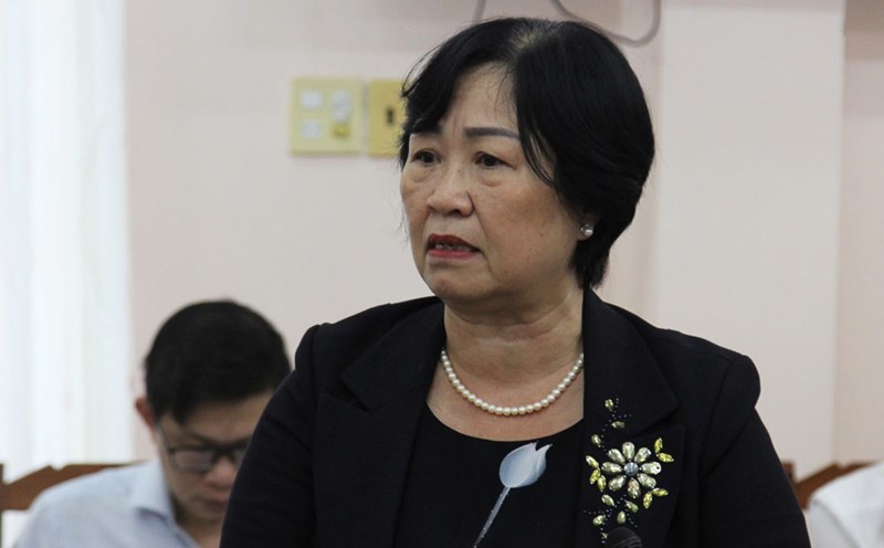 Voters of Binh Dinh province make recommendations at the meeting. Photo: Thanh Thanh