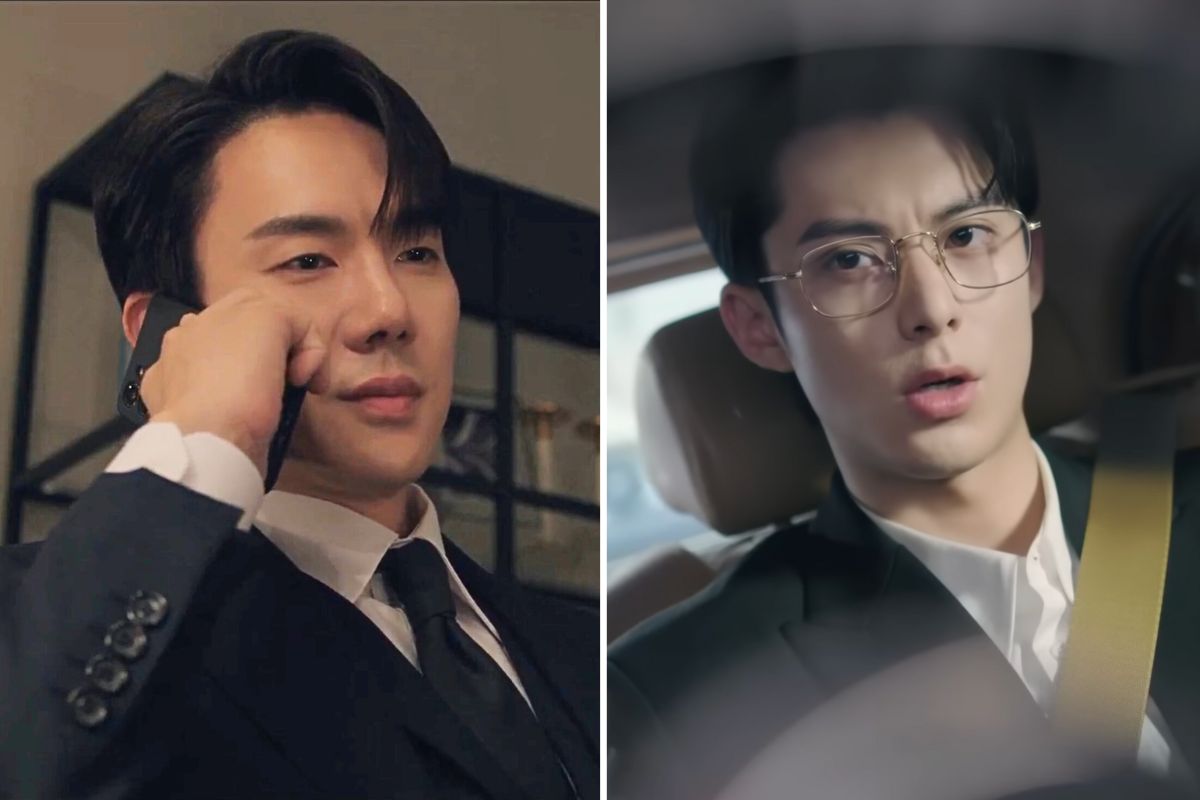 Yoo Yeon Seok and Wang He Di were compared when they both played the role of CEO. Photo: Weibo