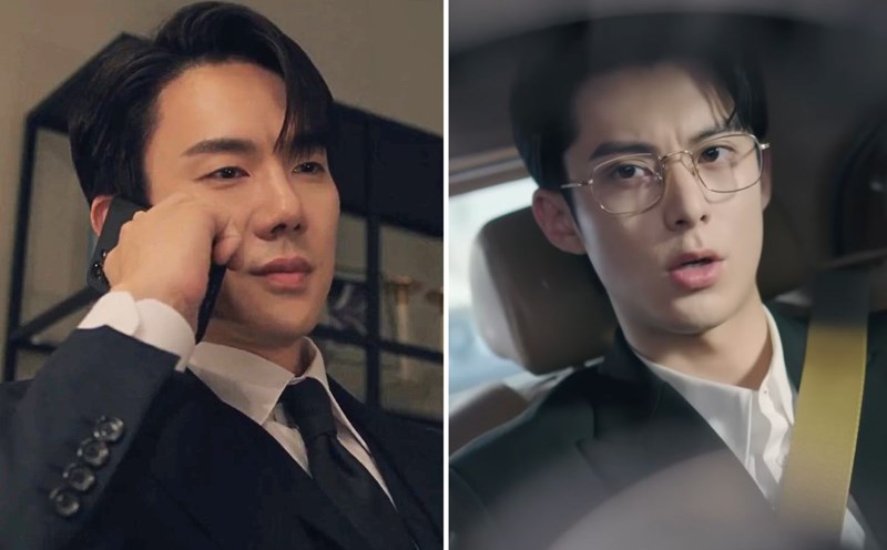 Yoo Yeon Seok and Wang He Di were compared when they both played the role of CEO. Photo: Weibo