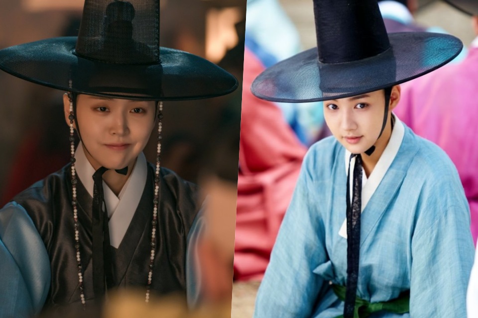 Kim Ji Eun (left) was compared to Park Min Young when she played a woman disguised as a man. Photo: Producer