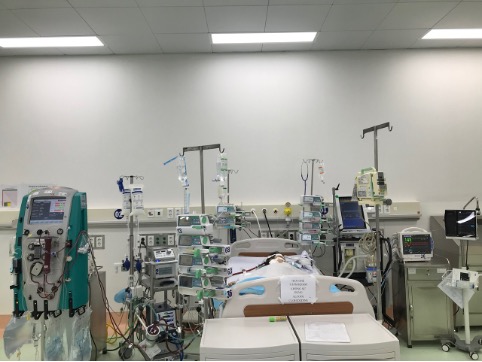 The patient after successful surgery. Photo: Provided by the doctor