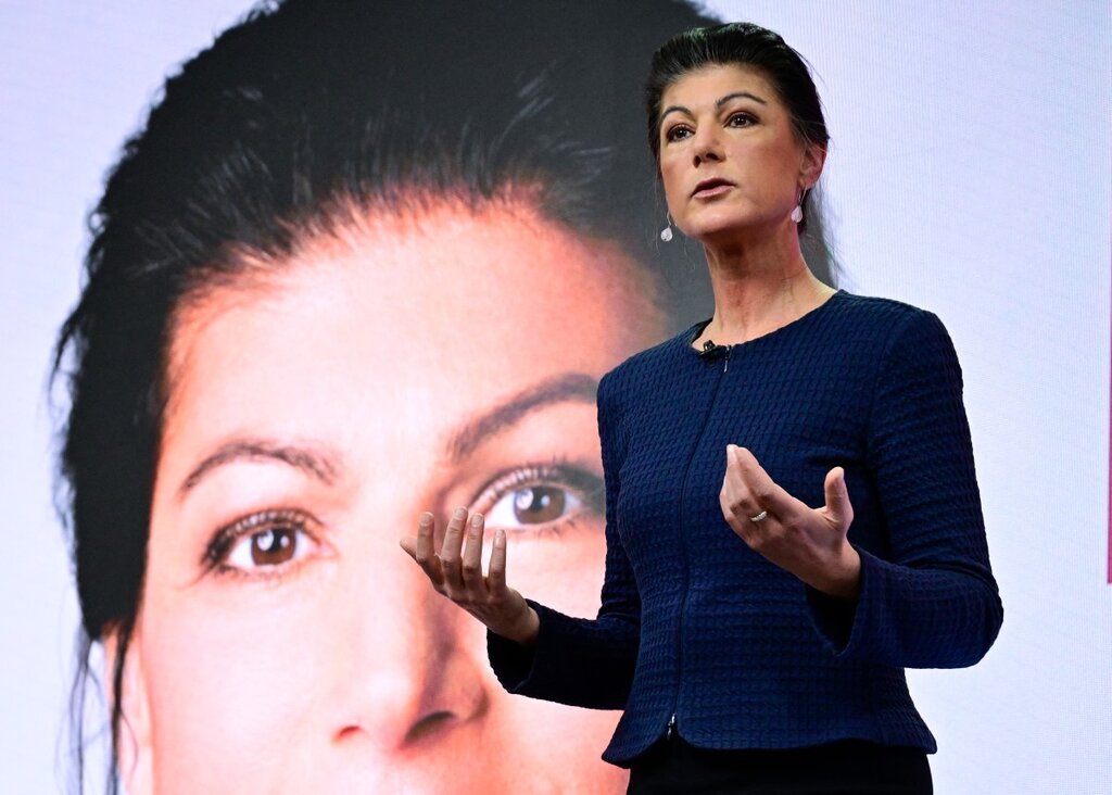 German politician Sahra Wagenknecht said the West should have paid more attention to Russia's red lines. Photo: AFP