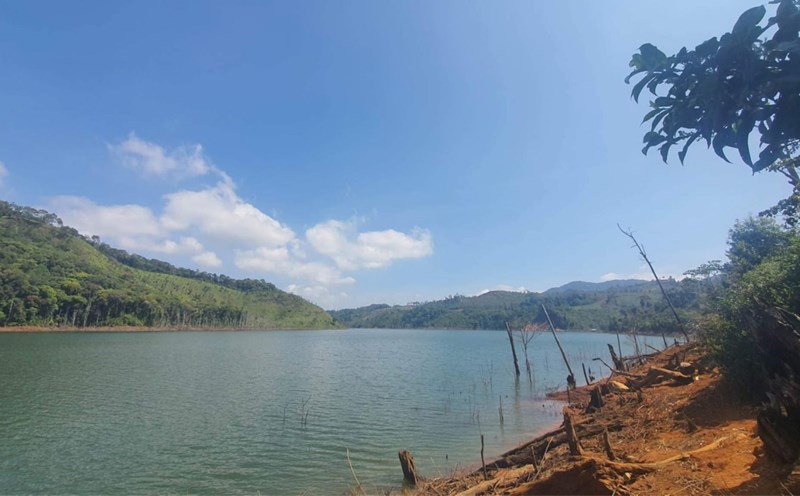 The upper source of the Dak Bla River, a 139km long river originating from the foot of Ngoc Linh Mountain in Tu Mo Rong District, Kon Tum Province. Photo: Hai An