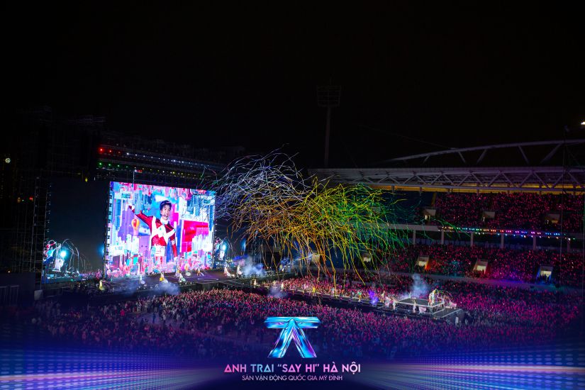 Concert “Anh trai say hi” in Hanoi. Photo: Organizing Committee