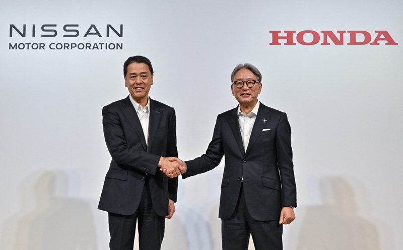 Japanese automakers Nissan Motor and Honda Motor are in talks about a merger. Photo: AFP