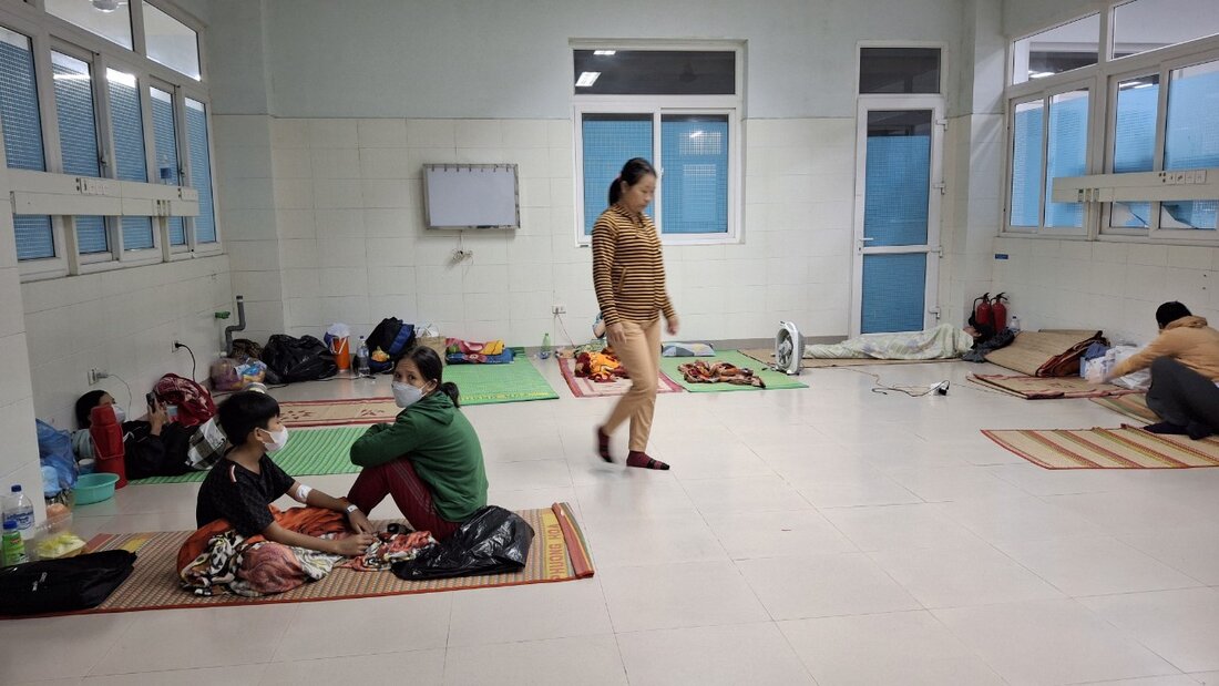 At night, when patients and their families are fast asleep, thieves are rampant at the Quang Ngai Province Maternity and Pediatrics Hospital. Photo: Vien Nguyen