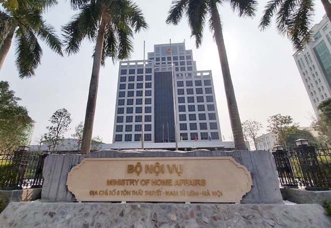 Headquarters of the Ministry of Home Affairs in Hanoi. Photo: VGP