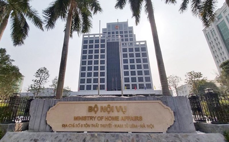 Headquarters of the Ministry of Home Affairs in Hanoi. Photo: VGP