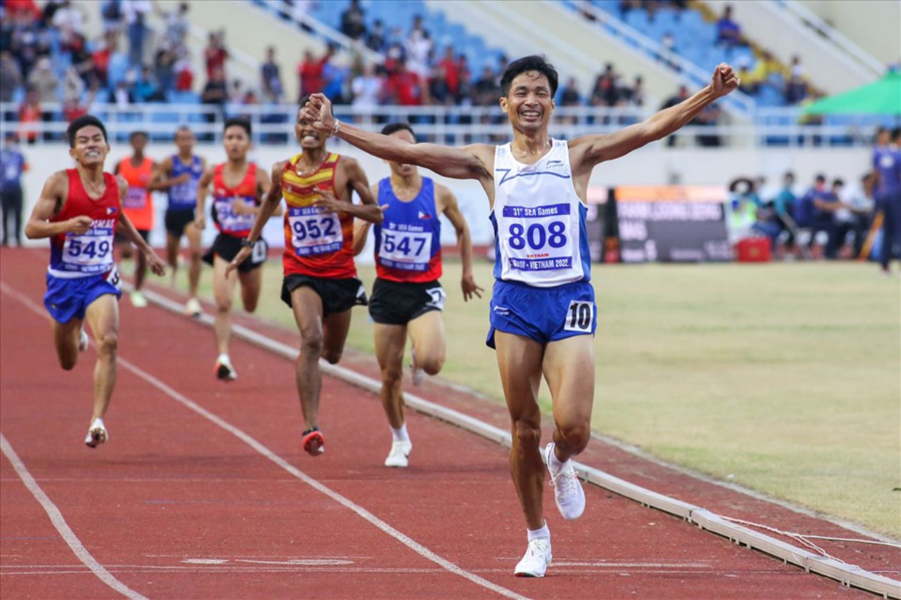 Nguyen Van Lai is one of the symbols of Vietnamese athletics. Photo: Thanh Vu