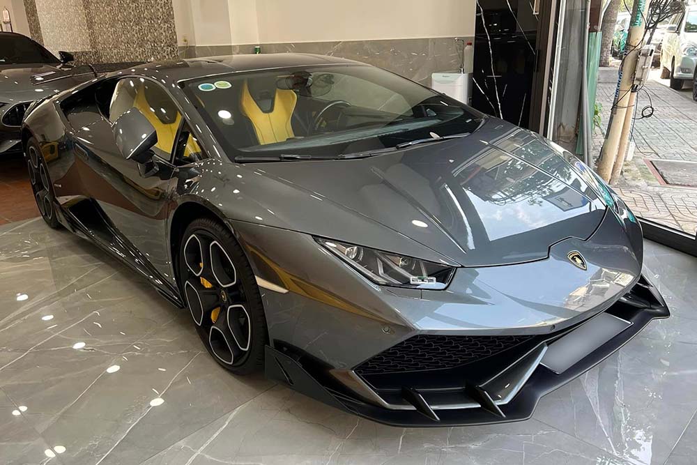 The first Lamborghini Huracan LP610-4 in Vietnam found a new owner after nearly 1 month of being put up for sale. Photo: Liem Nguyen