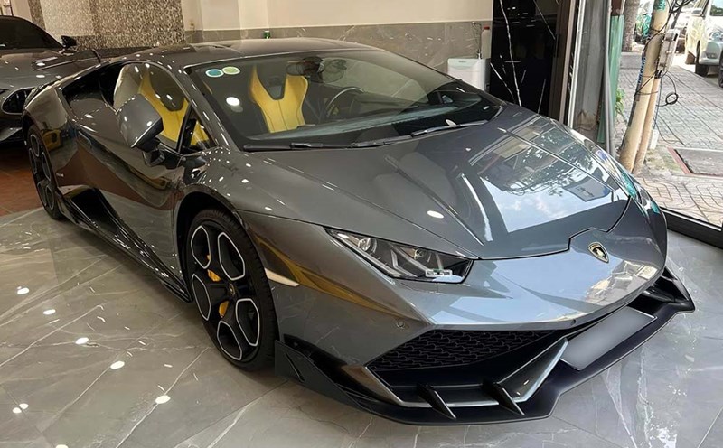 The first Lamborghini Huracan LP610-4 in Vietnam found a new owner after nearly 1 month of being put up for sale. Photo: Liem Nguyen