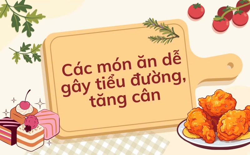 Foods that can easily cause diabetes and weight gain