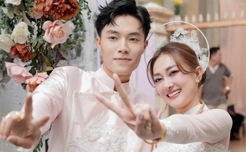 Phuong Lan and Phan Dat broke up after more than 6 years together. Photo: Facebook character