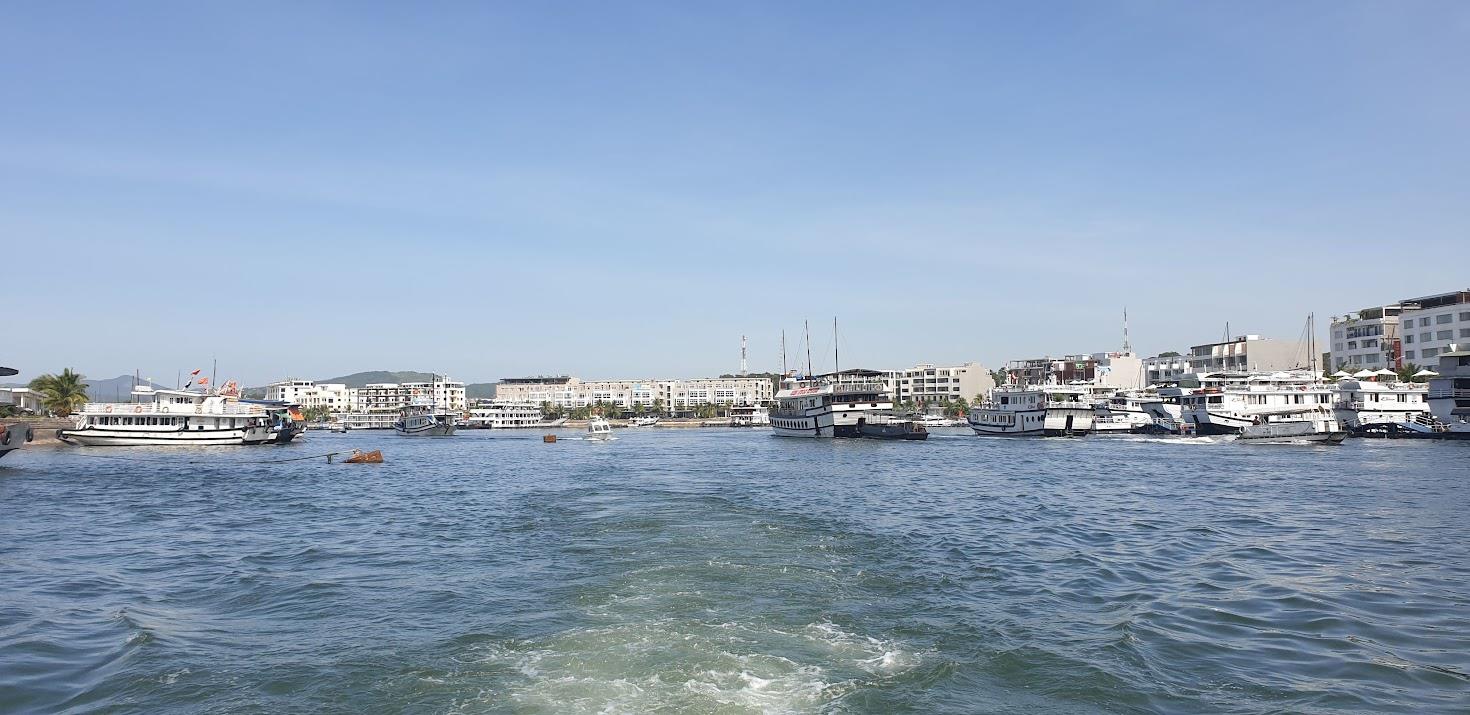 Ha Long Bay cruise ship at Tuan Chau Port. Photo: Nguyen Hung