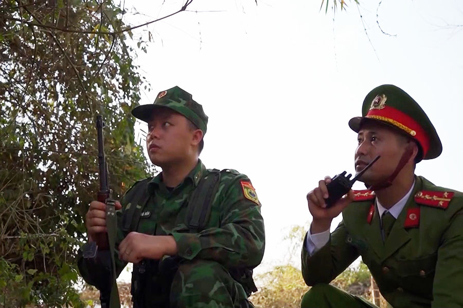 The journey to destroy a "huge" marijuana ring